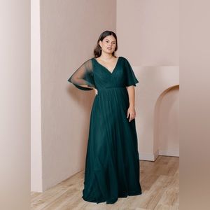 Revelry Dress - Thea | Emerald | Size 10